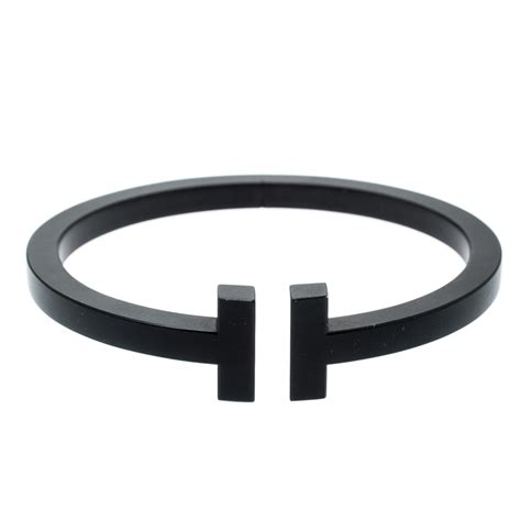 tiffany t bracelet black replica|how to authenticate tiffany.